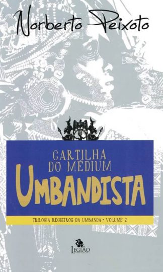 Capa do livro cartilha do médium umbandista