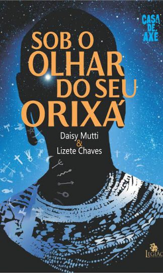 Capa do livro sob o olhar do seu orixá